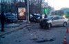 В центре Харькова столкнулись два "Мерседеса", "Тойота" и "Фольсваген"