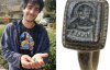 Садівник знайшов давній перстень з портретом Святого Миколая