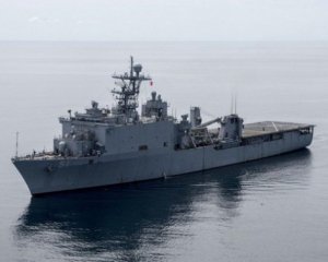 В Черное море вошел американский военный корабль