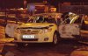 Появилось видео взрыва авто работников СБУ