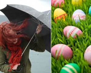 На Великдень Україну заллють дощі