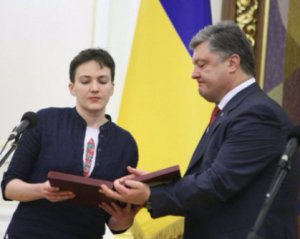 Савченко готова віддати зірку Героя України