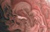 NASA выложили снимок розовой бури на Юпитере
