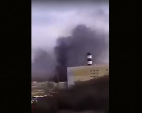 В оккупированном Севастополе горела ТЭС с турбинами Siemens