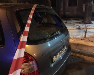 В центре Запорожья взорвали авто