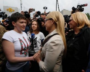 &quot;Отреклись&quot; - Савченко обратилась к Тимошенко