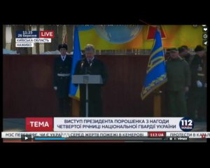 Возле Порошенко третий раз потерял сознание солдат