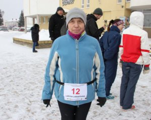 69-річна українка посіла друге місце в зимовому ультрамарафоні
