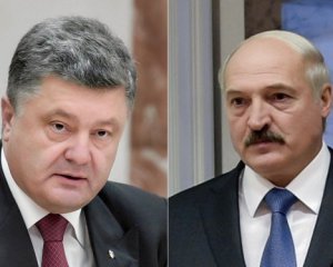 Порошенко связался с Лукашенко
