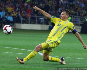 Ротань провел 100 матч за сборную Украины