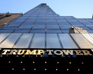 В Нью-Йорке загорелась Башня Трампа
