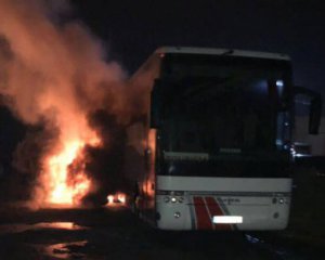 1 апреля СБУ &quot;подожгла&quot; польский автобус, чтобы задержать диверсантов
