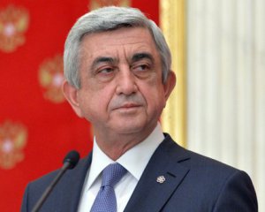 Прем&#039;єр-міністр Вірменії Серж Сарґсян подав у відставку