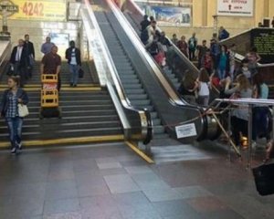 На Центральном вокзале в столице полностью заменят эскалатор