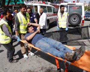 Взрыв в Кабуле: показали видео с места происшествия