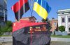 Вандали зіпсували пам'ятник Шухевичу й Бандері