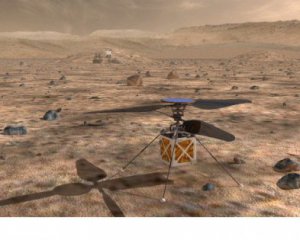 Показали вертоліт, який полетить на Марс