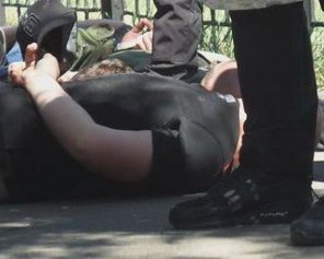 Задержали 10 участников погрома возле метро Лесная