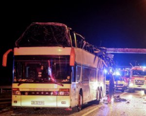 Обнародовано видео с места ДТП с украинским автобусом в Будапеште