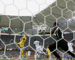 Украина одержала первую победу на Кубке мира