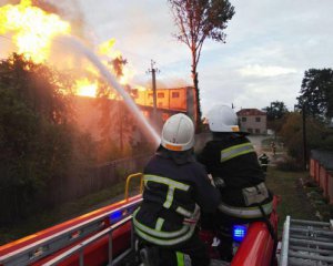В Тернопольской области на спиртовой базе произошел масштабный пожар