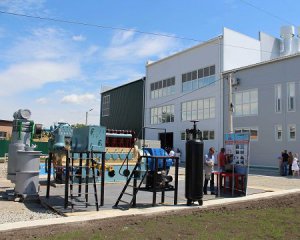 Открыли первую в Украине теплоэлектростанцию, работающую на биомассе