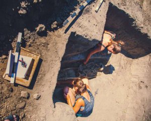 Розкопали могилу охоронця переправи через Дніпро