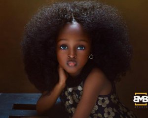 &quot;Прекрасный ангел&quot;: девочку из Нигерии назвали самой красивой в мире