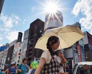 Аномальна спека в Японії забрали життя 44 людей