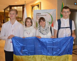 Украинские школьники завоевали три медали на Международной олимпиаде