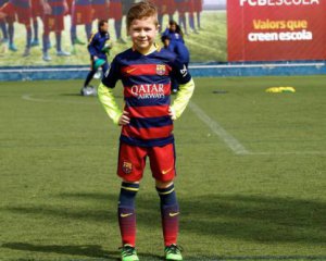 8-річний український вундеркінд підписав контракт з &quot;Барселоною&quot;