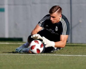 Лунін дебютував за "Реал"