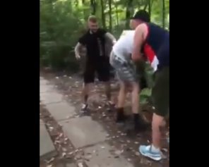 В столичном парке избили извращенца