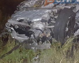 ДТП в Голосеево: Водитель Mercedes сгорел заживо