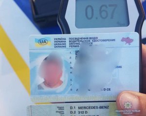 У Киева задержали пьяного водителя маршрутки