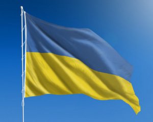 В Донецкой области пытались сжечь флаг Украины