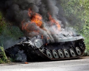 На Донбассе уничтожили технику террористов