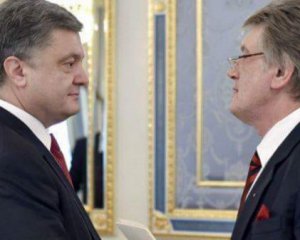 Ющенко похвалил Порошенко