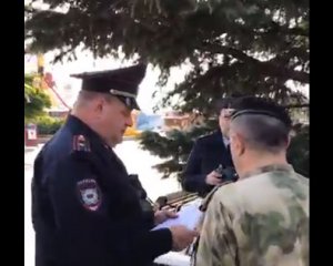 В Крыму полиция задержали соратника российской власти