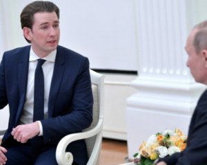 Путін проігнорував слова Курца про Донбас