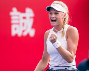18-летняя украинская теннисистка сенсационно вышла в финал турнира WTA