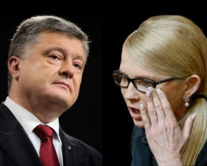 Порошенко подколол Тимошенко