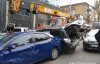ДТП із автокраном у Києві: показали відео моменту зіткнення автомобілів