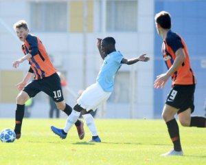 Юнацька Ліга УЄФА: "Шахтар" не втримав перемогу над "Манчестер Сіті"