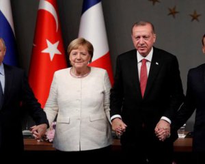 В Стамбулі щодо Сирії зустрілися Меркель, Макрон, Ердоган і Путін