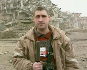 Російський пропагандист потрапив під обстріл на Донбасі