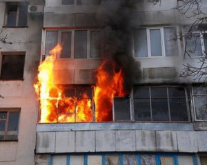 В Днепре во время пожара сгорел ребенок