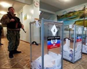Оголосили попередні результати псевдовиборів на Донбасі