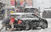 Первый снегопад: в Киеве произошло невероятное количество аварий