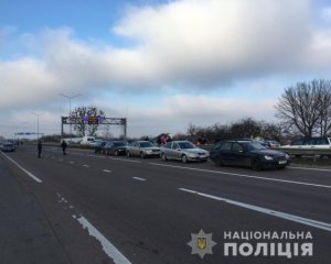 Учасник акції євробляхарів травмував поліцейського